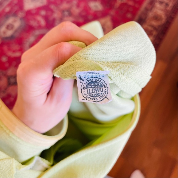 Vintage Green Shirtdress - Picture 8 of 9